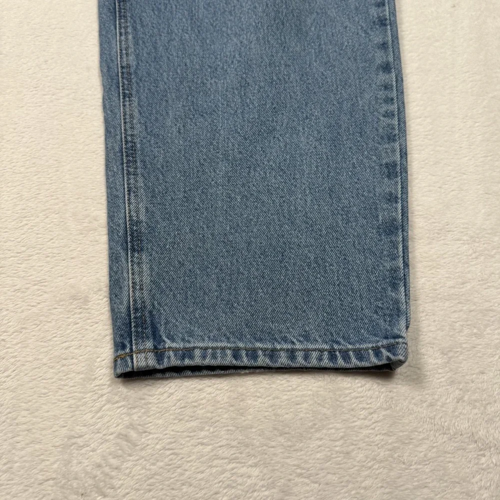 Carhartt Jeans Mens 44x30 Blue Stonewash B17 STW Relaxed Fit Straight Leg Denim‎